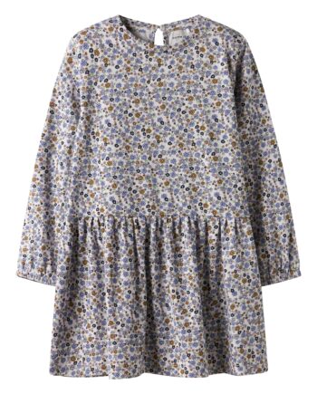 Name It Tuline Ls Dress Lilac Marble 92 Cm