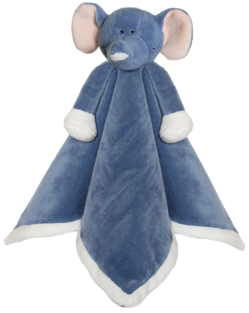 Nusseklud Elefant Denim Blå