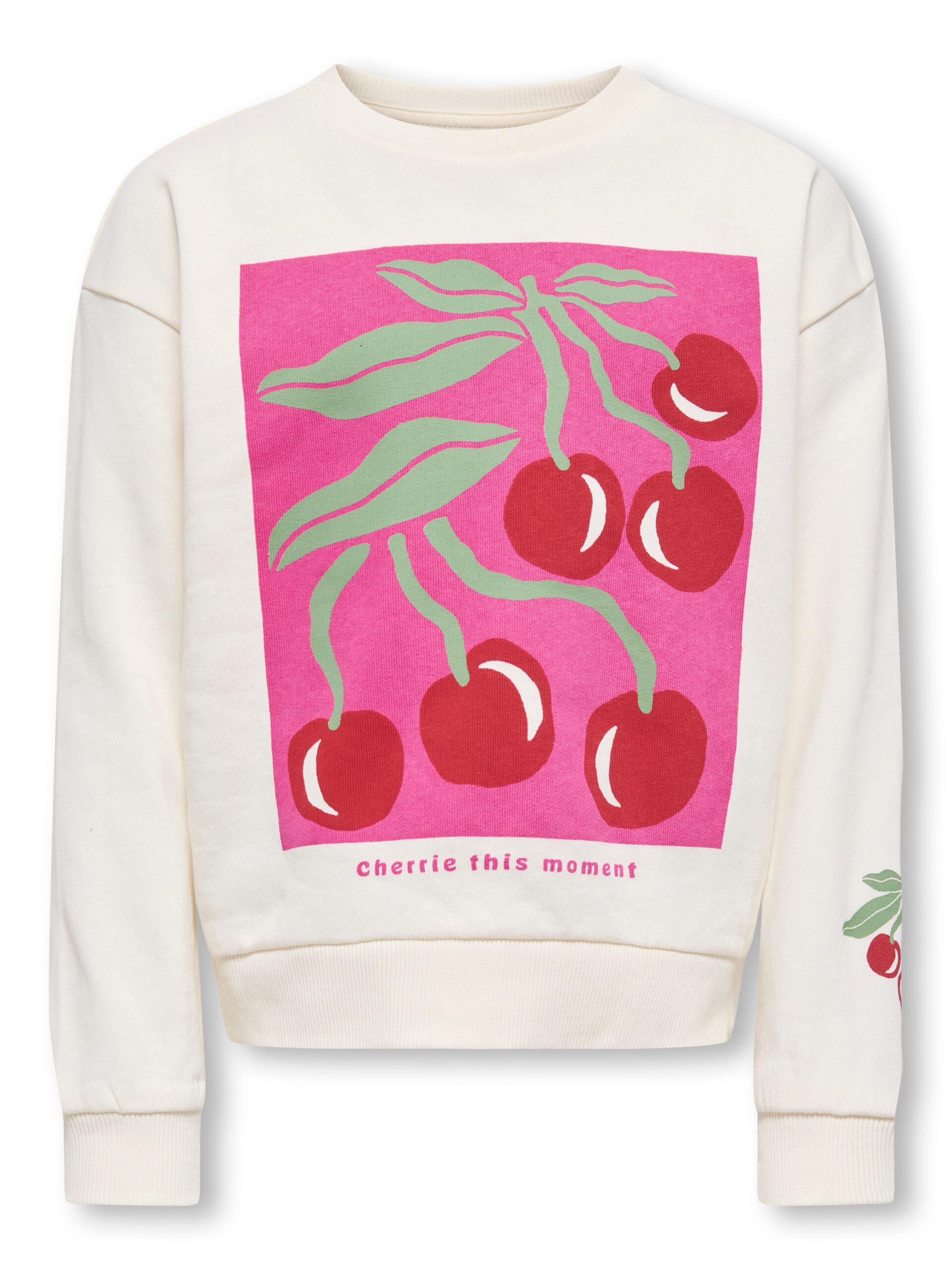 Only Mini Artsy Loose Sweatshirt Tofu 92 Cm