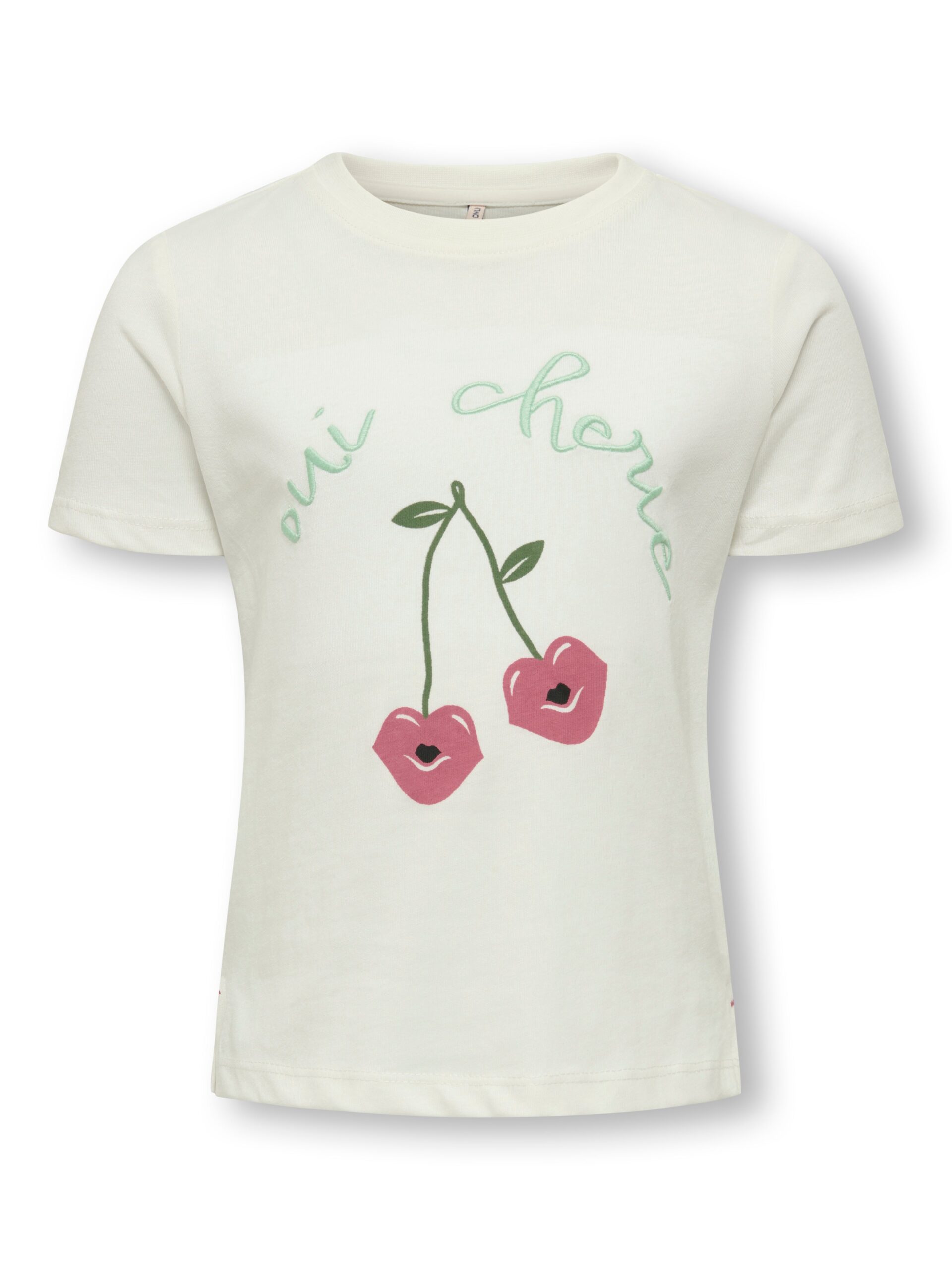 Only Mini Candy Life Printed Tee Cloud Dancer 92 Cm