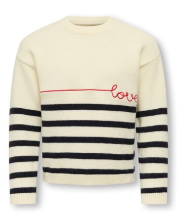 Only Mini Katia Life Love Knit Egret 92 Cm