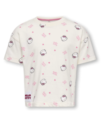 Only Mini Kitty Life Ss Loose Tee Tofu Hello Kitty 92 Cm