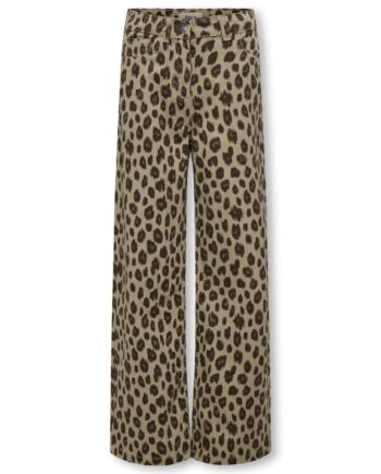 Only Mini Leo Wide Pants Beige Leo 92 Cm