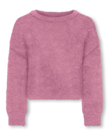 Only Mini Newpiumo Pullover Mauve Orchid 92 Cm