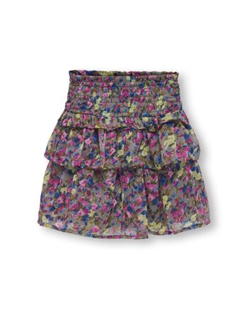 Only Mini Rachel Smock Skirt December Sky 92 Cm