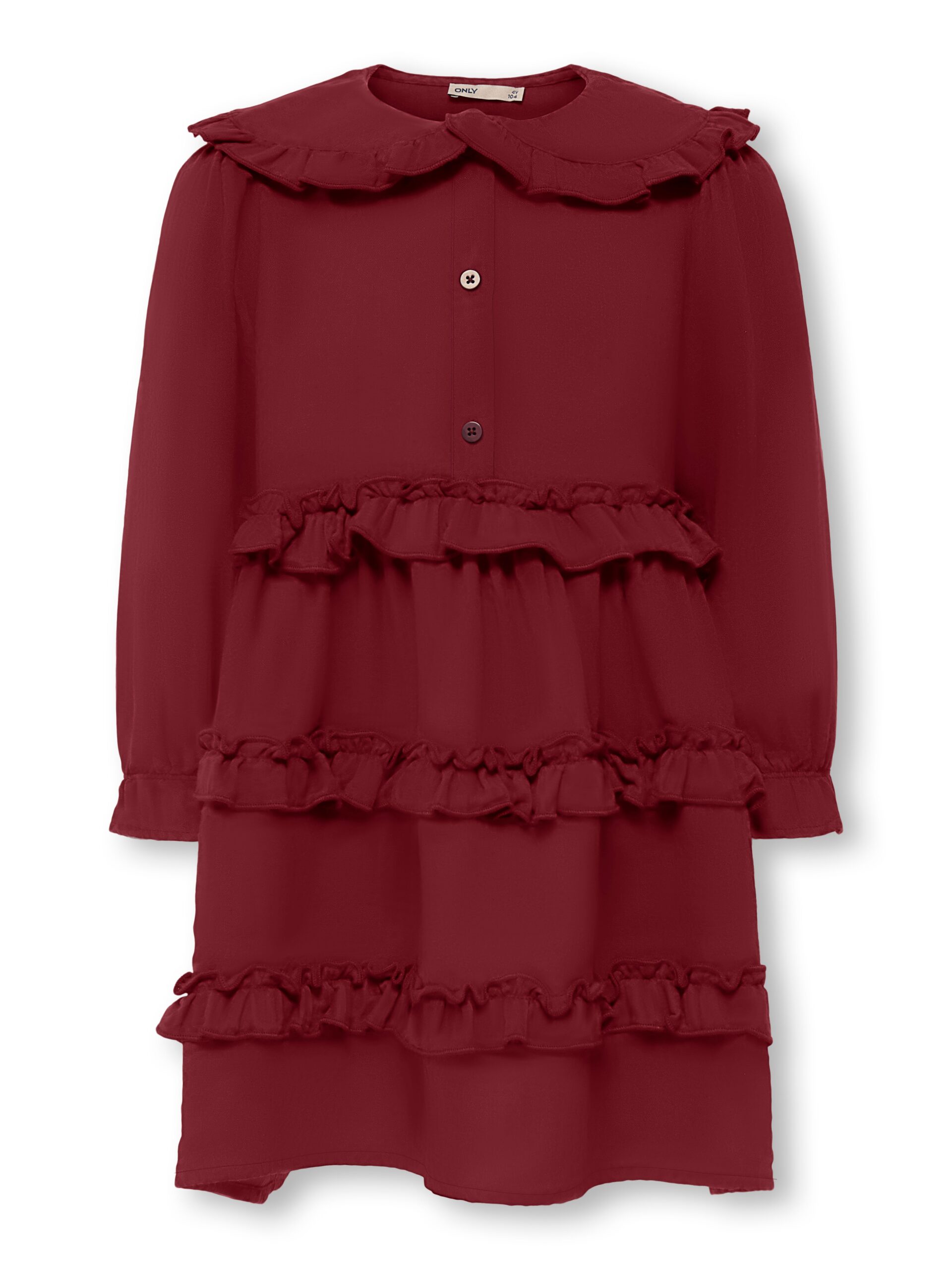 Only Mini Thyra Life Dress Cabernet 92 Cm