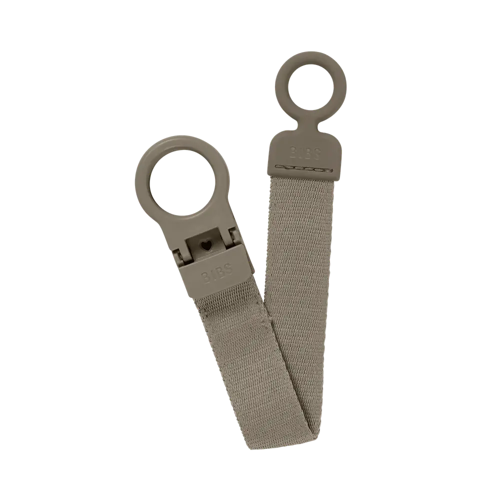 Pacifier Clip Loop Dark Oak
