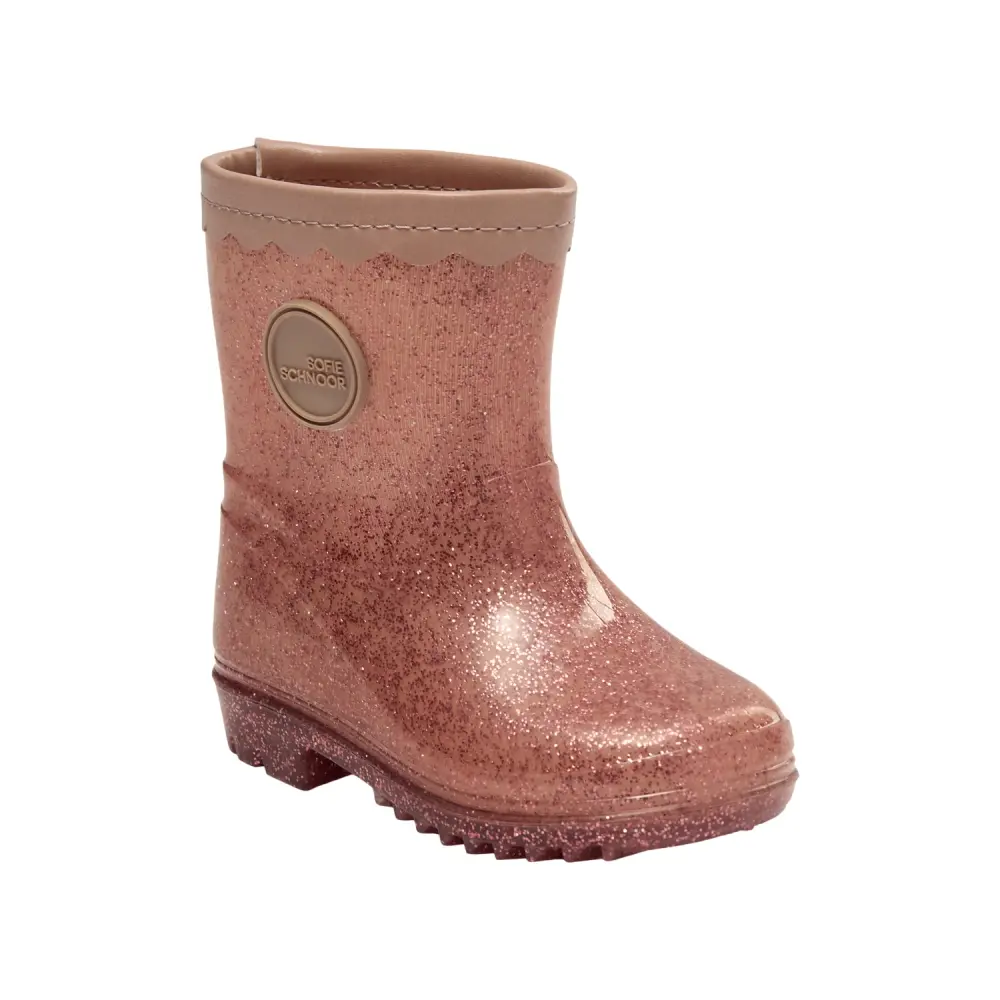 Perlask Gummistøvler Rose 25