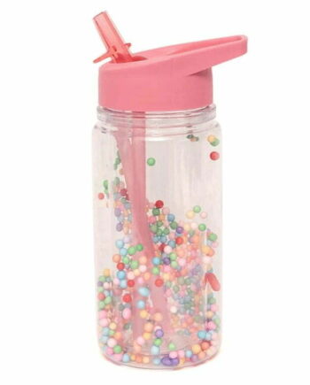 Petit Monkey Drikkedunk Confetti Peony Pink