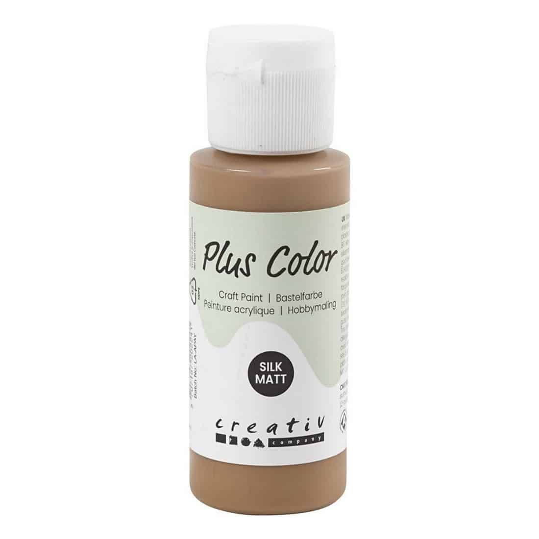 Plus Color Hobbymaling Lys Brun
