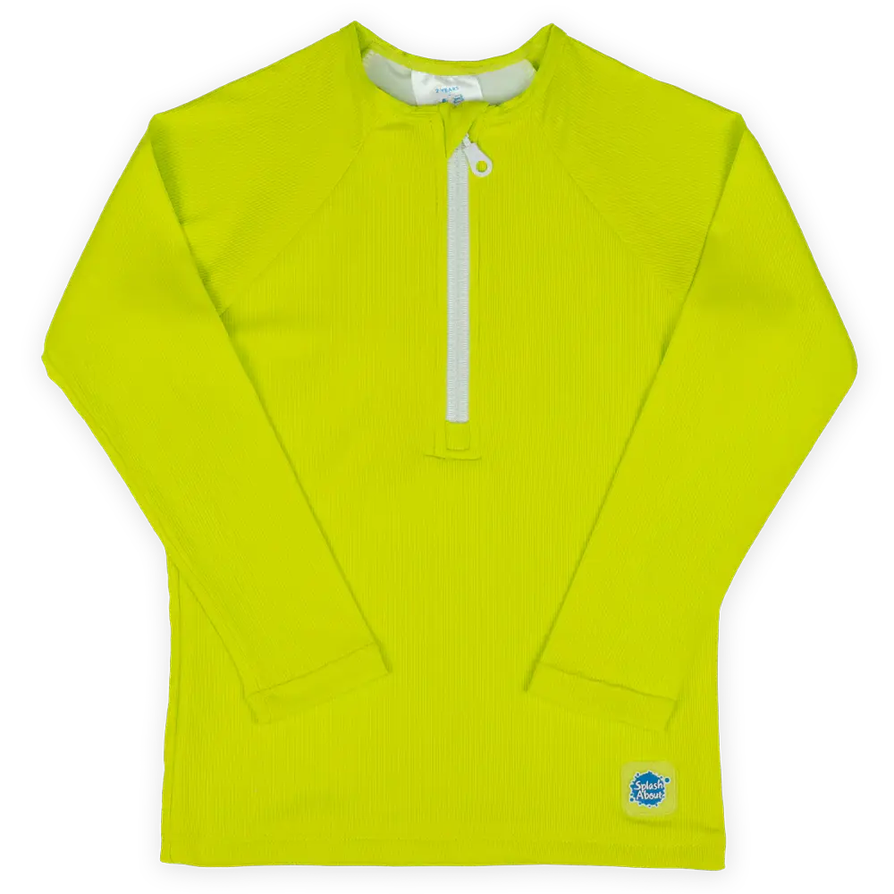 Premium Rash Badebluse Lime - år