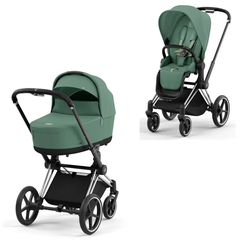 Priam Duovogn Leaf Green Chrome Black
