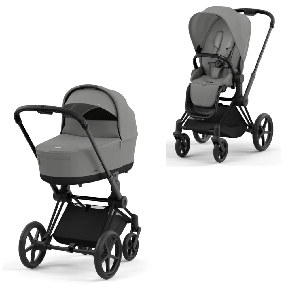 Priam Duovogn Mirage Grey Matt Black