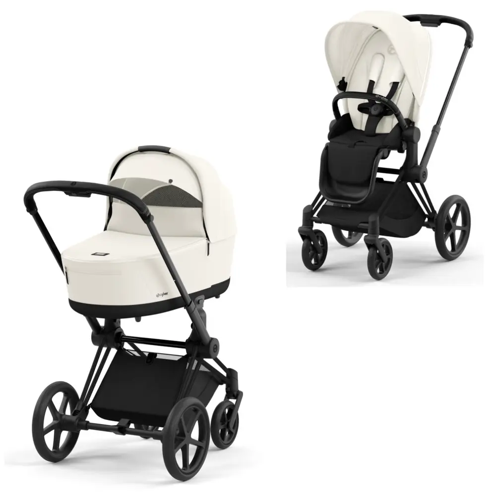 Priam Duovogn Off White Matt Black