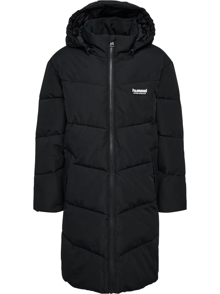 Puffer Lang Jakke Black 128