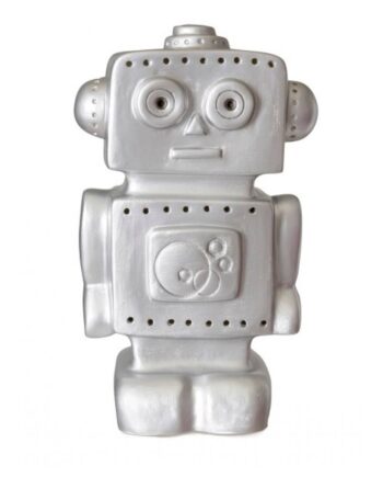 Robot Lampe Sølv Heico Lamper
