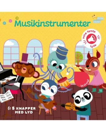 Room2play Pegebog Med Lyd Musikinstrumenter