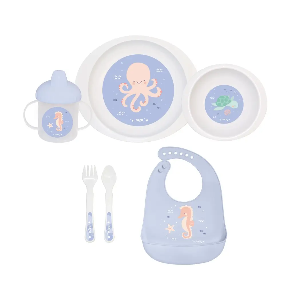 Ocean Life Spisesæt Stk