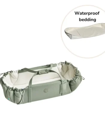 Sleepcarrier   Inkl  Waterproof Bedding Agave Green