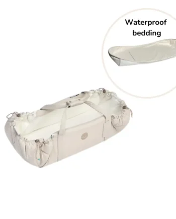 Sleepcarrier   Inkl  Waterproof Bedding Oat Beige
