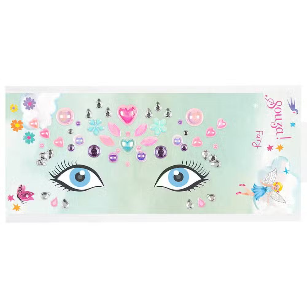 Souza Ansigts Stickers Multi Pastel
