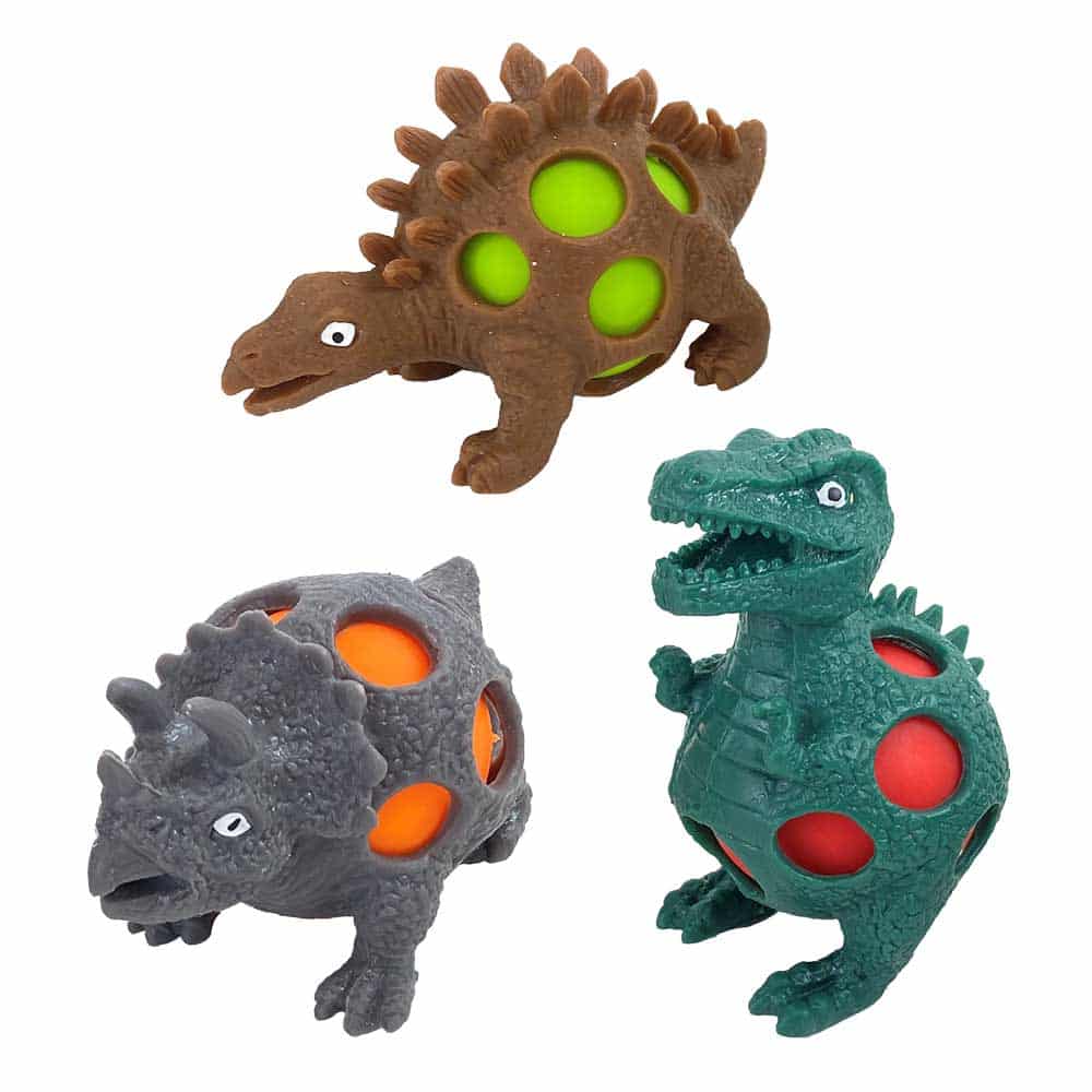 Squeeze Dinosaur Assorteret   Stk