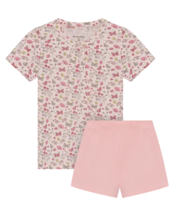 -shirt Og Shorts Sæt Raindrops On Roses 116