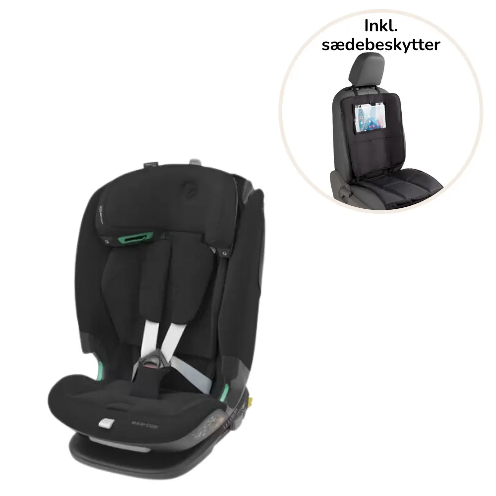Titan Pro2 Authentic Black Inkl 3i1 Sædebeskytter