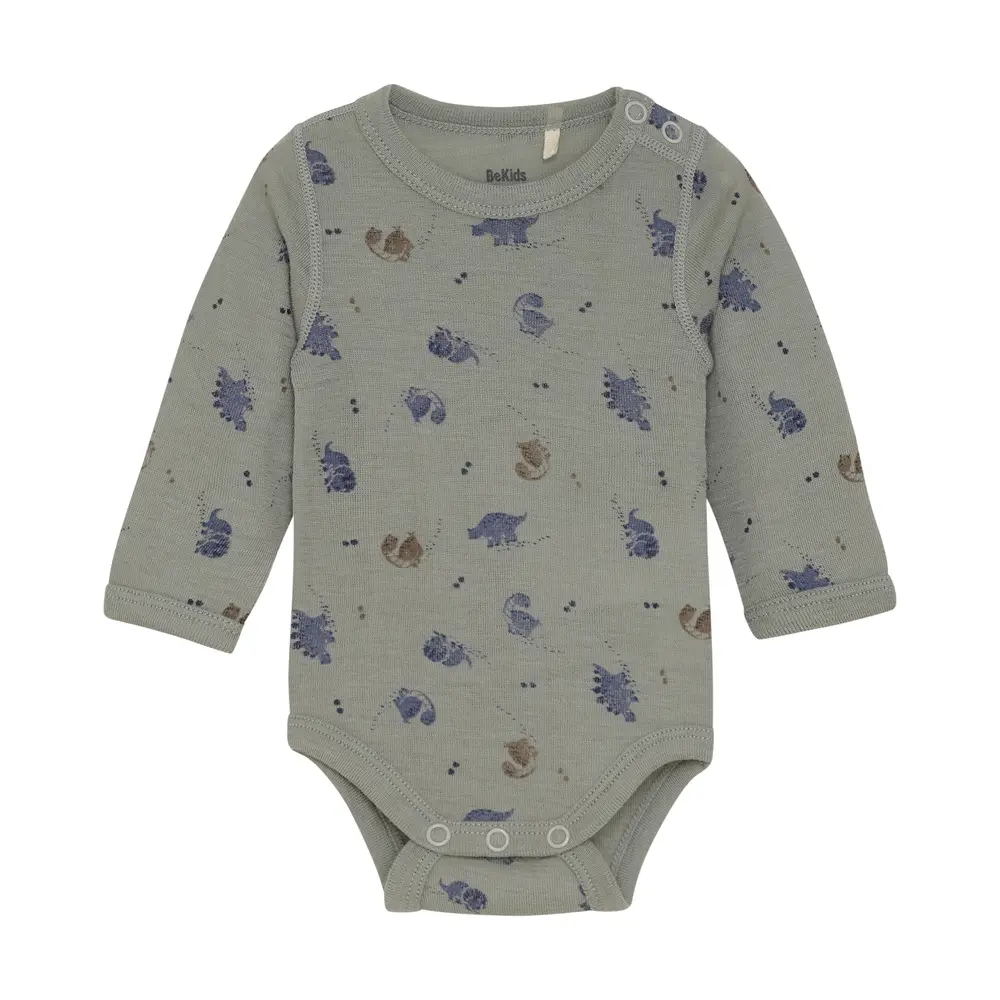 Uld Body Langærmet Aop 9709 80