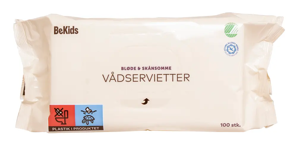 Vådservietter 100 Stk