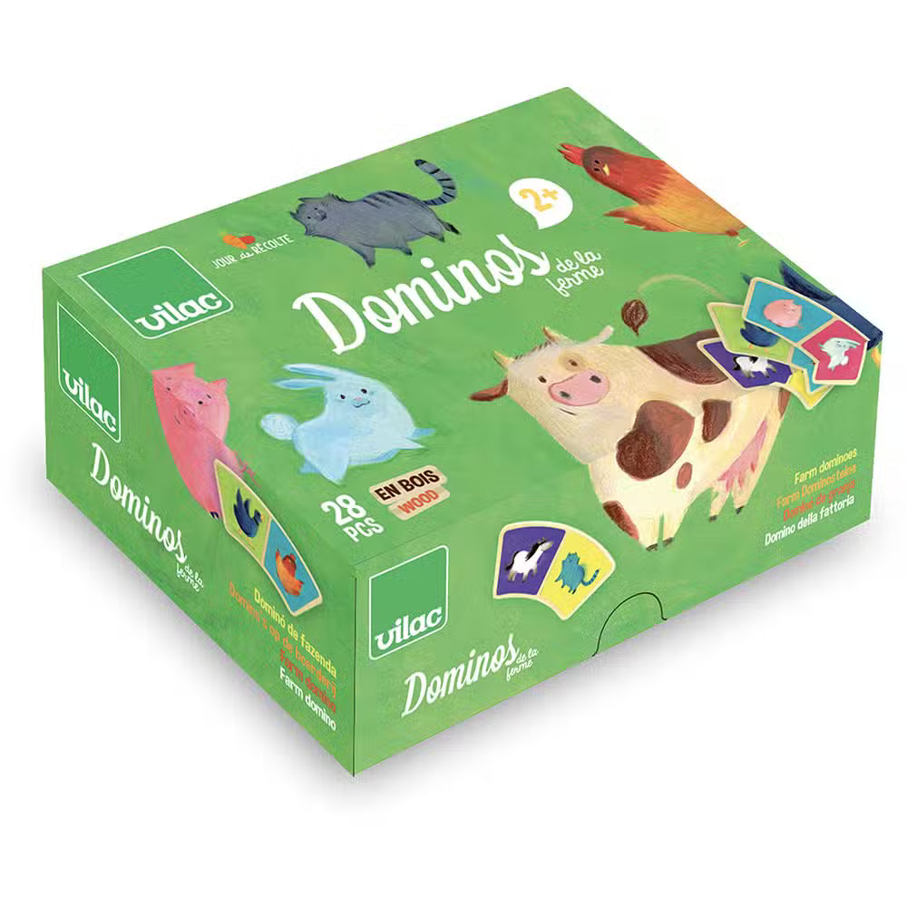 Vilac Domino Bondegårdsdyr