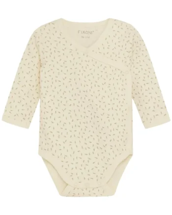 Wrap Body Langærmet Sesame 68