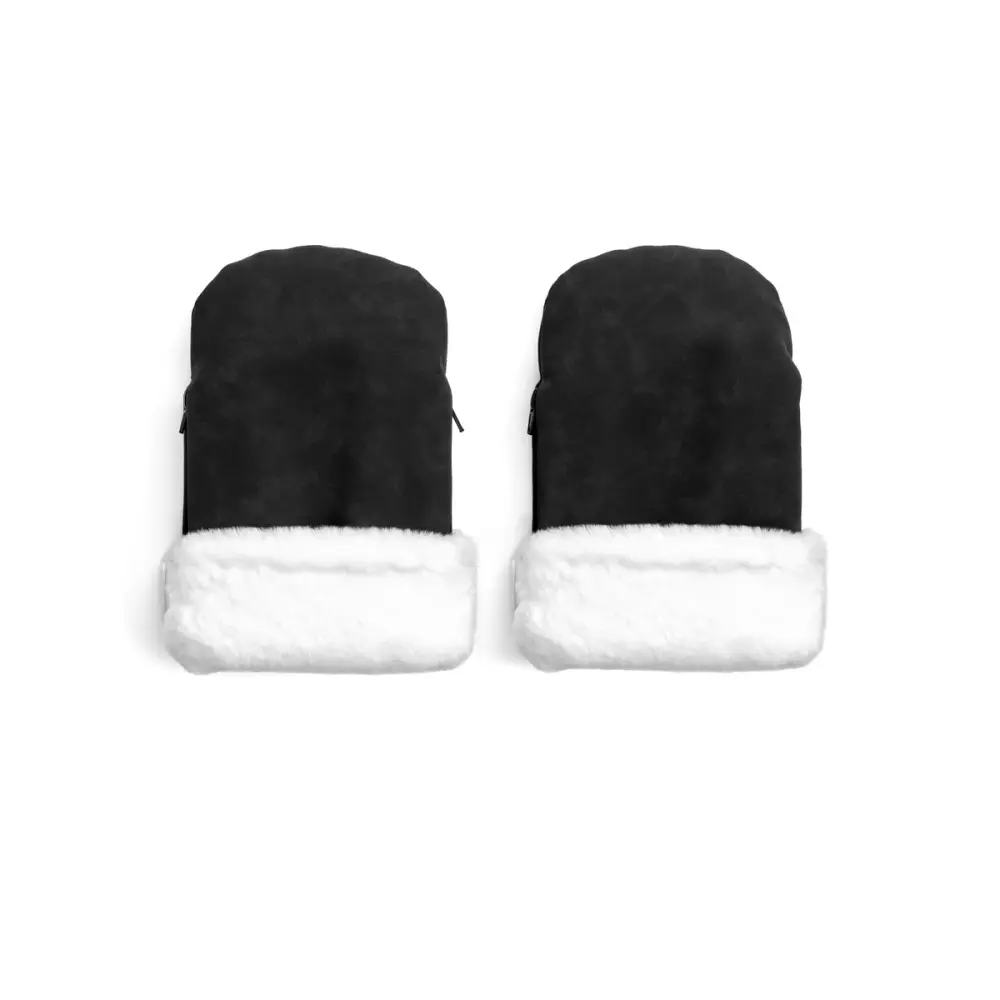 østerbrohandsken Black Faux Suede