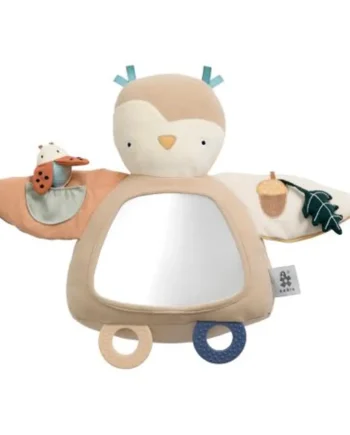 Aktivitetslegetøj  Uglen Blinky  Maple Beige