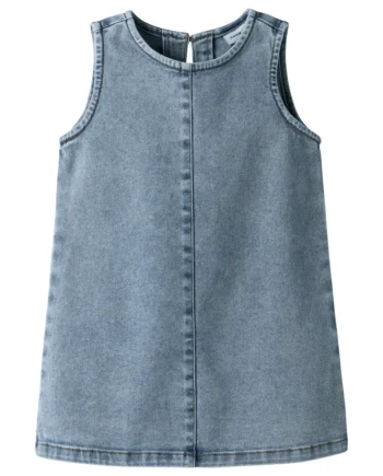Amelia Denim Kjole Medium Blue Denim 92