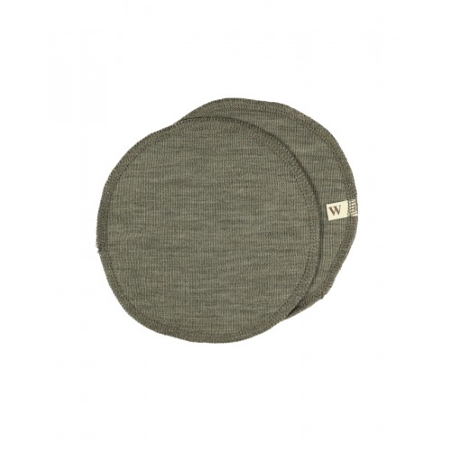 Ammeindlæg   100  økologisk Merino Uld    Sæt  Oeko-texâ  Moss Melange Medium  Ca  15 Cm   Diameter
