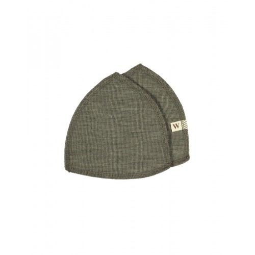 Ammeindlæg   100  økologisk Merino Uld    Sæt  Oeko-texâ  Moss Melange Small  Ca  12 Cm   Diameter