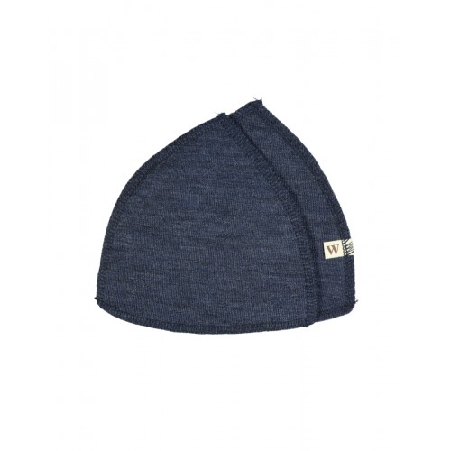 Ammeindlæg   100  økologisk Merino Uld    Sæt  Oeko-texâ  Navy-blue Medium  Ca  15 Cm   Diameter