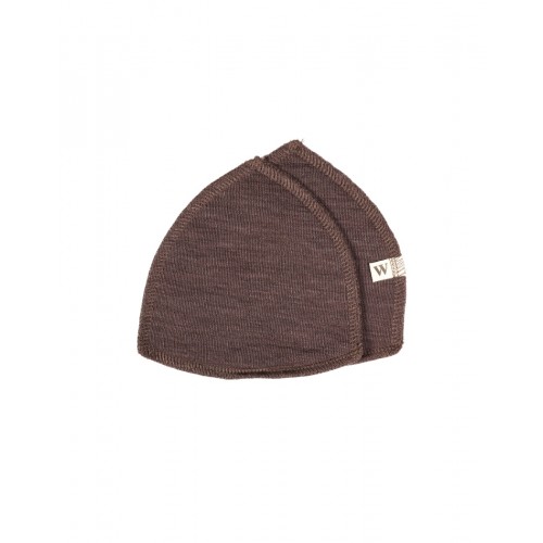Ammeindlæg   100  økologisk Merino Uld    Sæt  Oeko-texâ  Plum Melange Small  Ca  12 Cm   Diameter