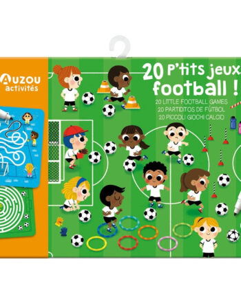 Auzou Aktivitetskort Fodbold 20 Opgaver