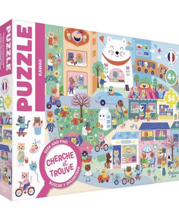 Auzou Puslespil Søg Og Find Kawaii