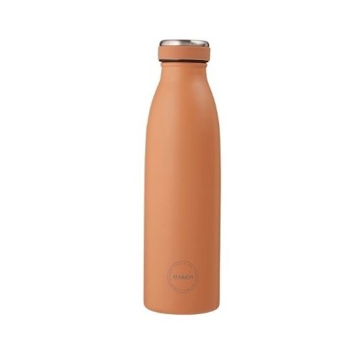 Aya Ida  Drinking Bottle  Drikkeflaske Med Låg  500 Ml  Organic Peach