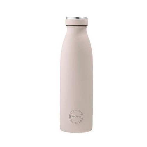 Aya Ida  Drinking Bottle  Drikkeflaske Med Låg  500 Ml  Soft Rose
