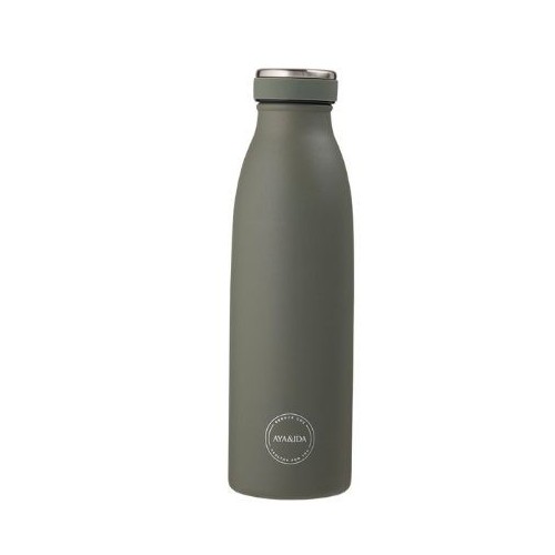 Aya Ida  Drinking Bottle  Drikkeflaske Med Låg  500 Ml  Tropical Green
