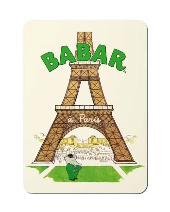 Babar Postkort   Paris