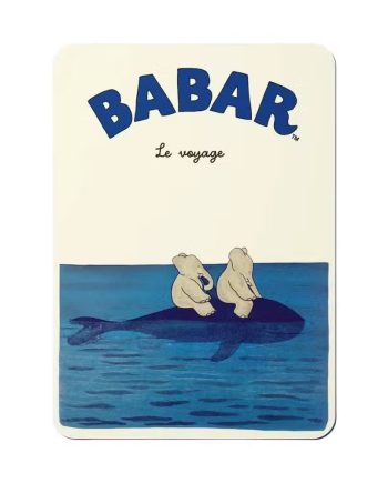 Babar Postkort Le Voyage