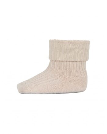 Baby Ankel Strømper   Merino Uld Med Ombuk