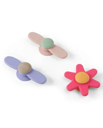 Baby Spinners Med Sugekop  -pak Pink