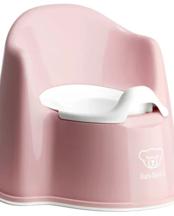 Babybjörn Pottestol Lysrosa Hvid