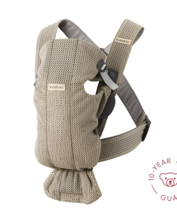Bæresele Mini 3d-mesh  Grå Beige